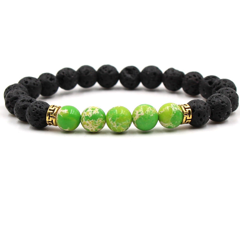 Multi Color Tiger Eye Bracelets Set for Women Men