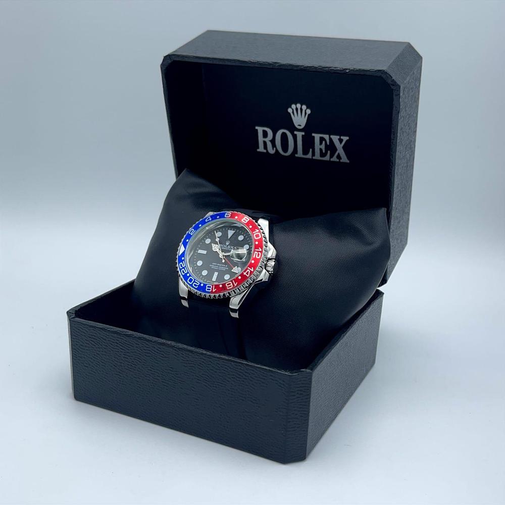 Men's Rolex GMT-Master II Blue Red Bezel Watch