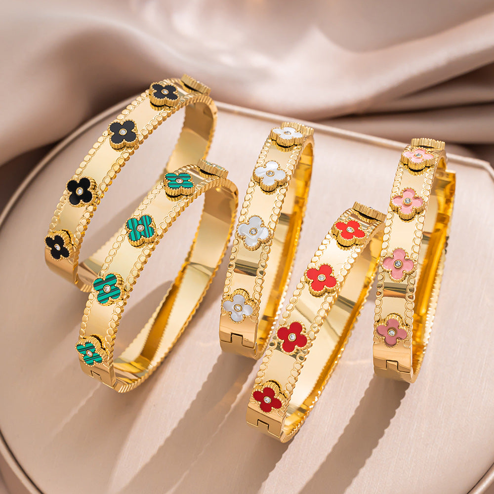 Gold Toned Bracelets for Women