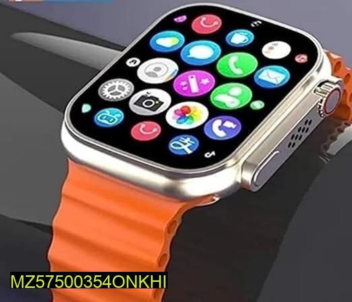 T800 Ultra Smart Watch Series 8 Bluetooth Rubber Black